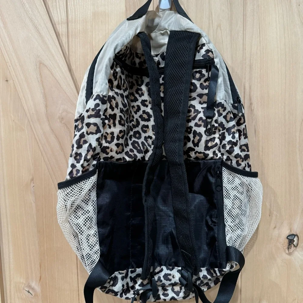 APL Cheetah Print Backpack Athletic Propulsion Labs All Purpose Packable Bag